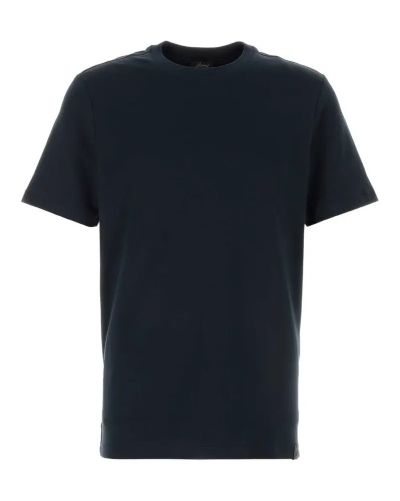Brioni Klassisches T-Shirt - Blau Blau