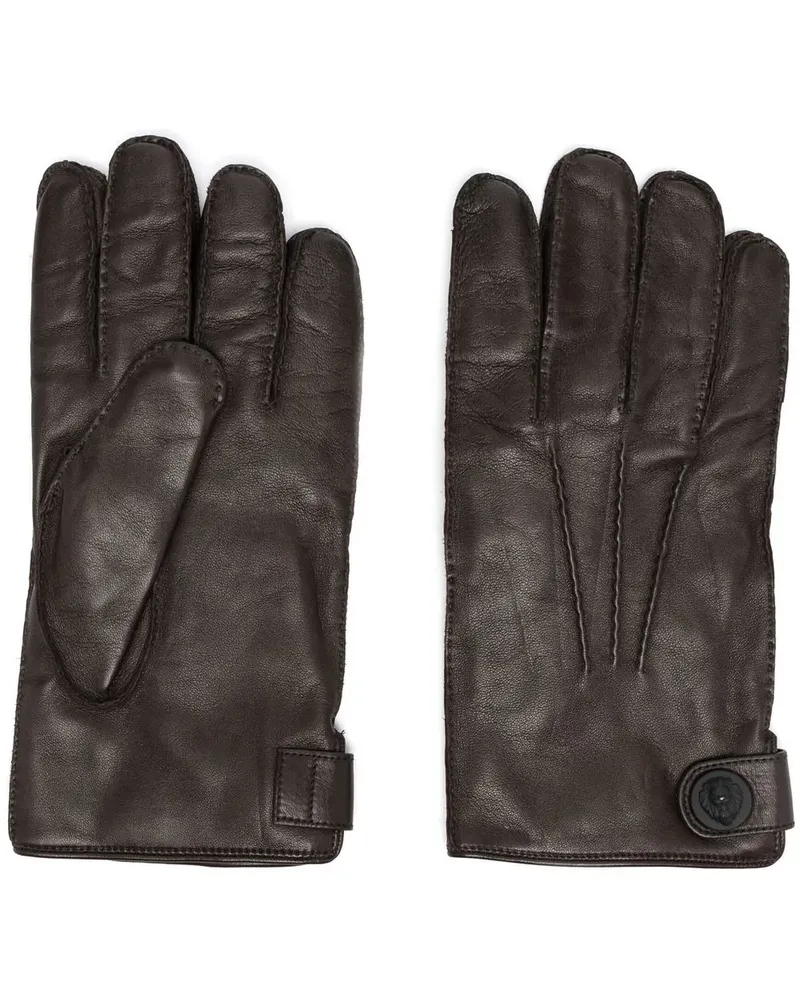 Billionaire Handschuhe aus Leder - Braun Braun