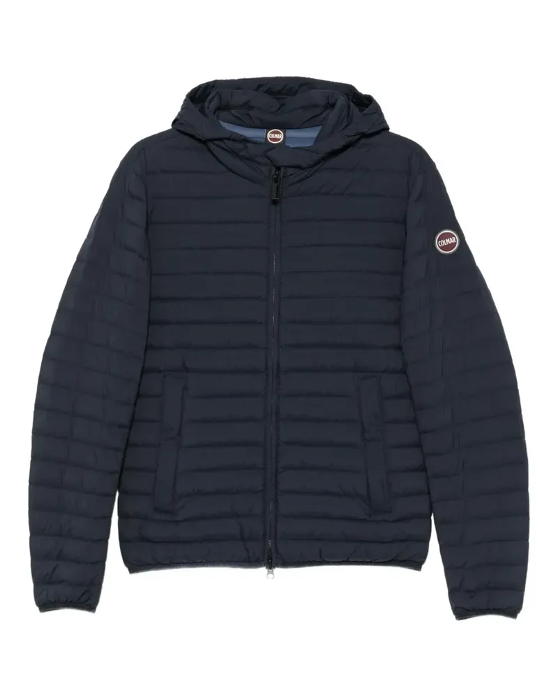 Colmar quilted hooded coat - Blau Blau