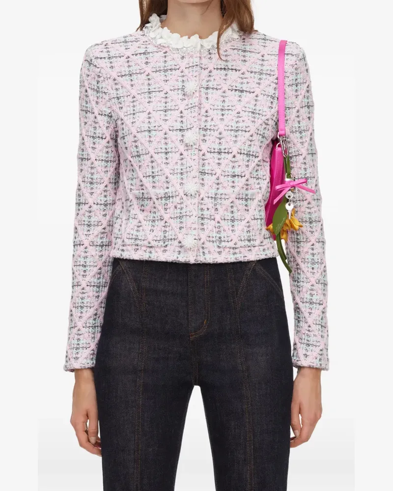 Self-Portrait high-waisted jeans - Blau Blau