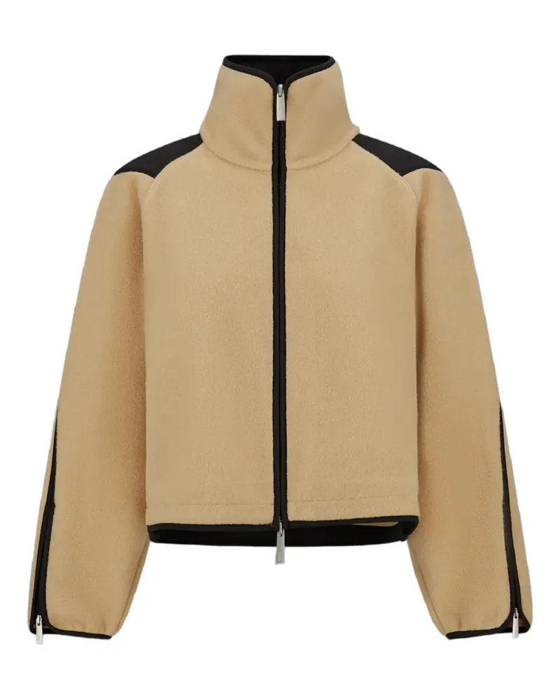 Herno Fleecejacke mit Reißverschluss - Nude Nude