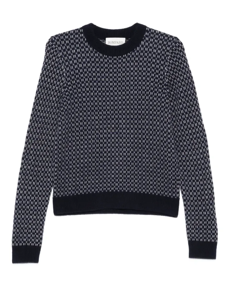 Eric Bompard Pullover aus Jacquard - Blau Blau