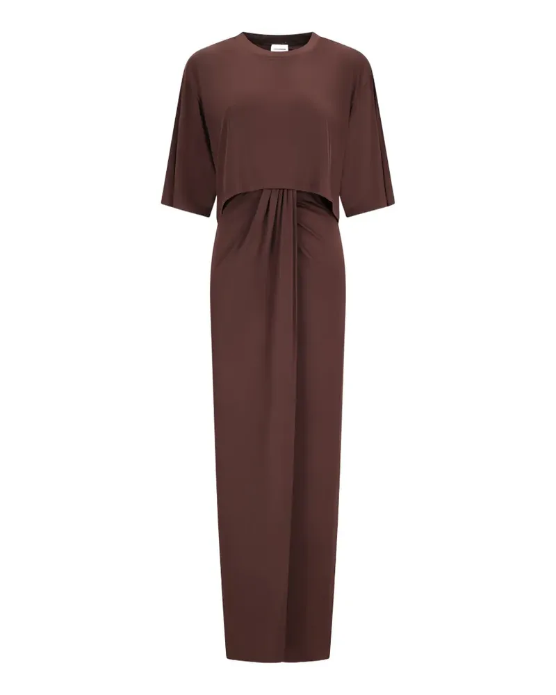 ANDAMANE Anja cut-out dress - Braun Braun