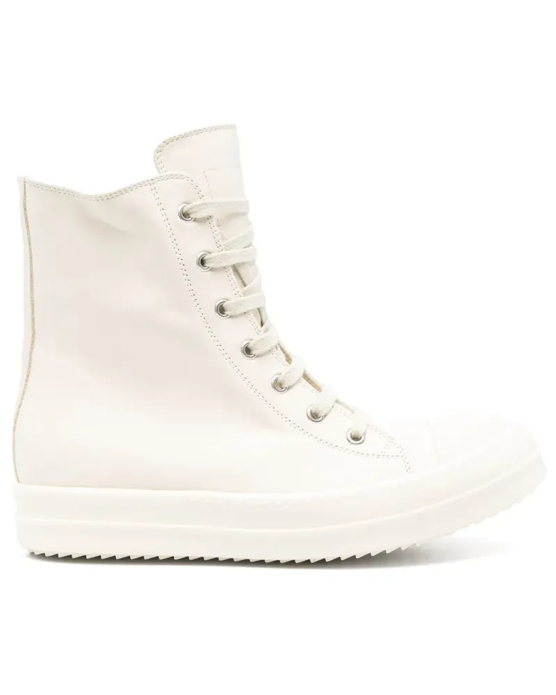Rick Owens Sneakers aus Leder - Nude Nude