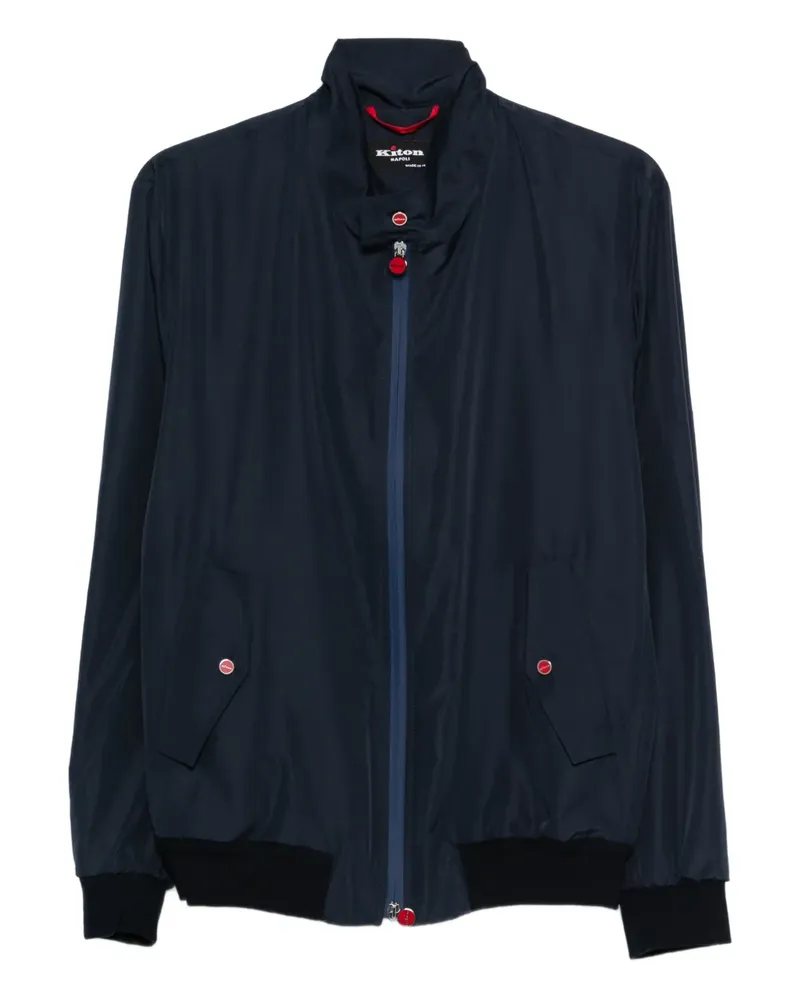 Kiton Klassische Jacke - Blau Blau