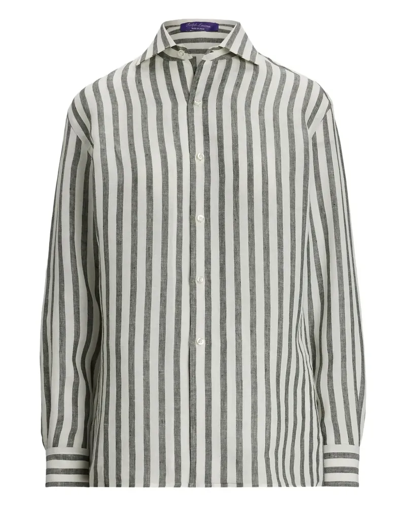 Ralph Lauren Gestreiftes Hemd - Grün Grün