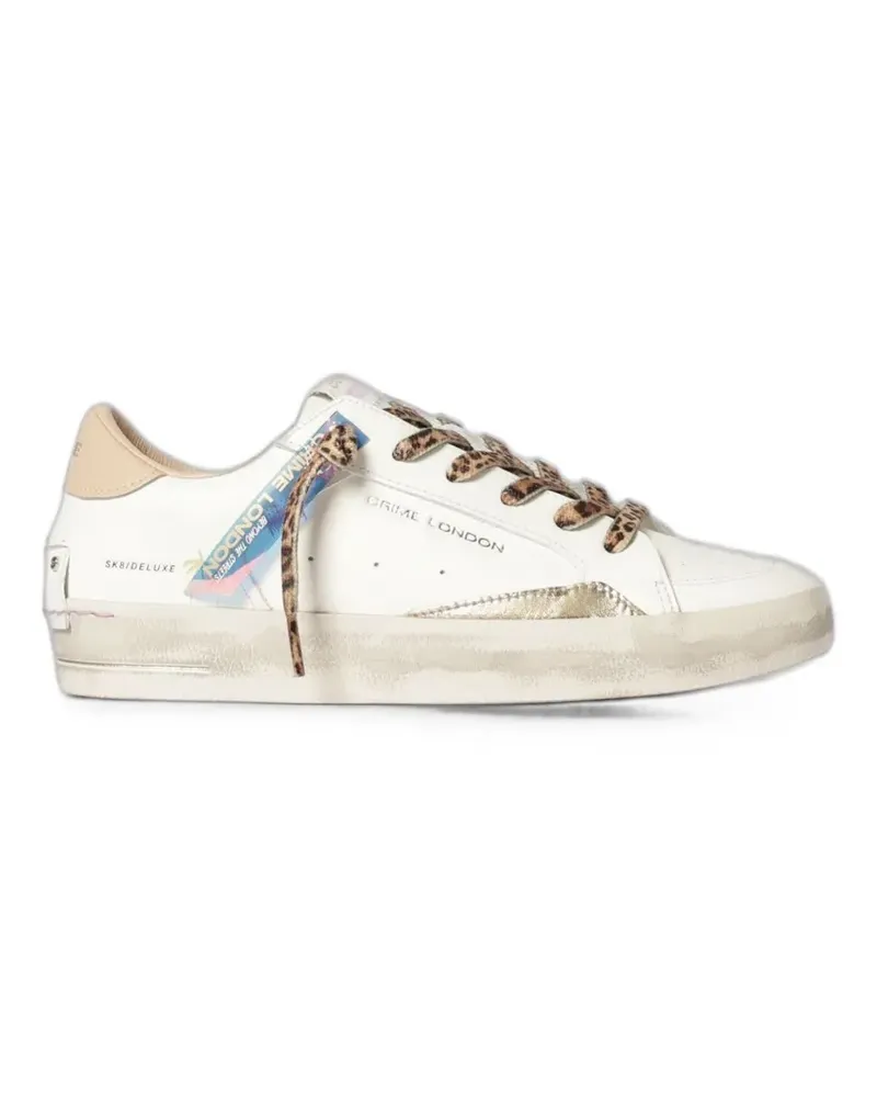 Crime Sk8 Sneakers mit Leopardenprint - Nude Nude