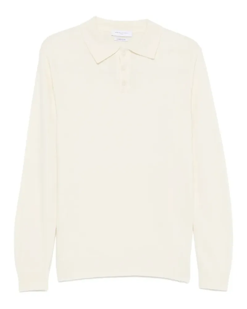 Daniele Fiesoli Langärmeliges Poloshirt - Nude Nude