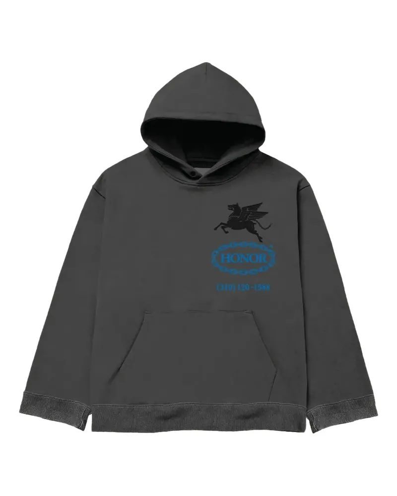 Honor The Gift HellHound Towing "Black" Hoodie - Schwarz Schwarz