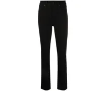 Jeans mit hohem Bund - Schwarz