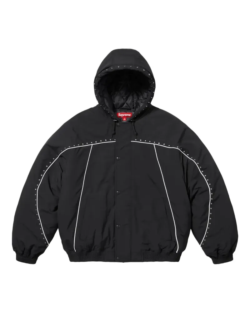 Supreme Being Studded Stadium "Black" Jacke - Schwarz Schwarz