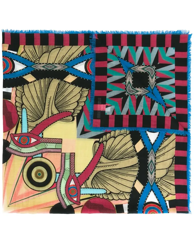 Givenchy Schal mit abstraktem Print - Mehrfarbig Mehrfarbig