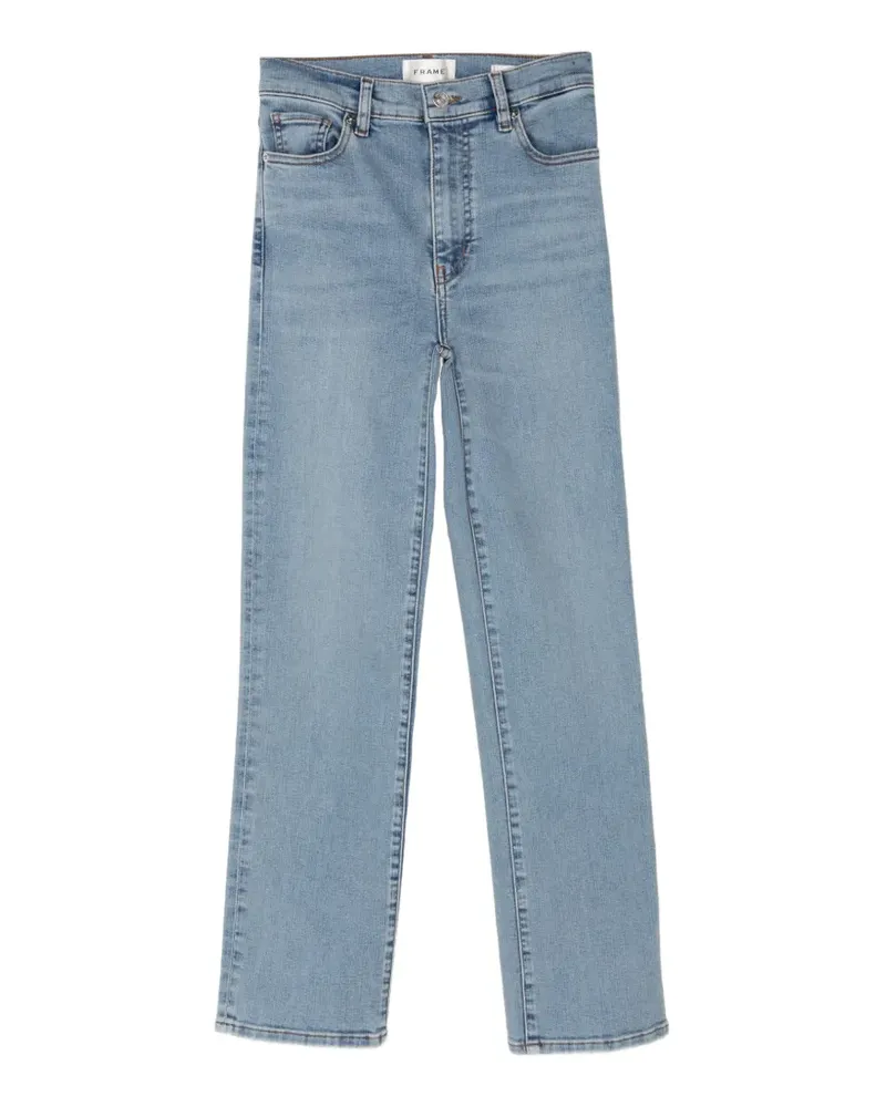 Frame Denim button-fastening straight jeans - Blau Blau