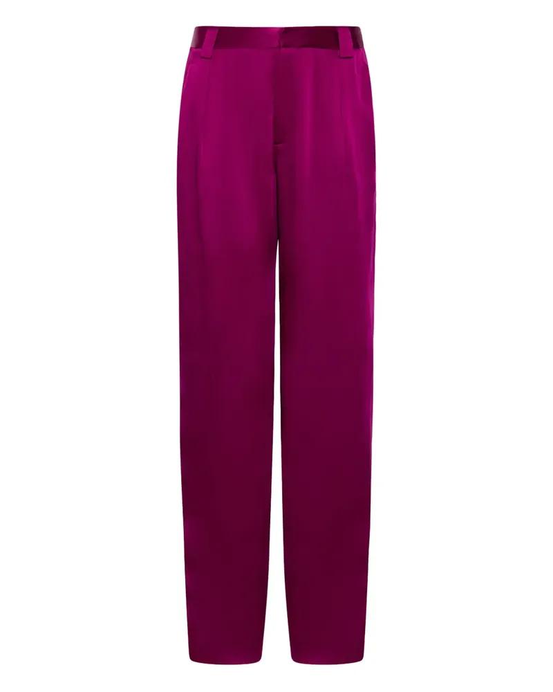 LAPOINTE Hose aus Satin - Violett Violett