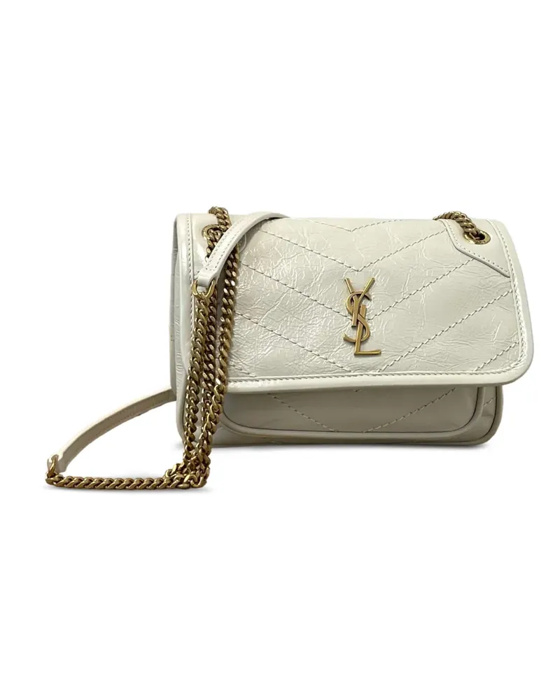 Saint Laurent Mini Niki Tasche - Weiß Weiß