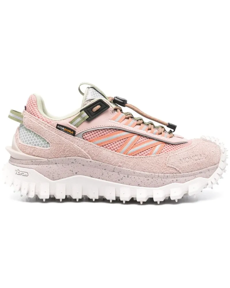 Moncler Trailgrip Mesh-Sneakers - Rosa Rosa