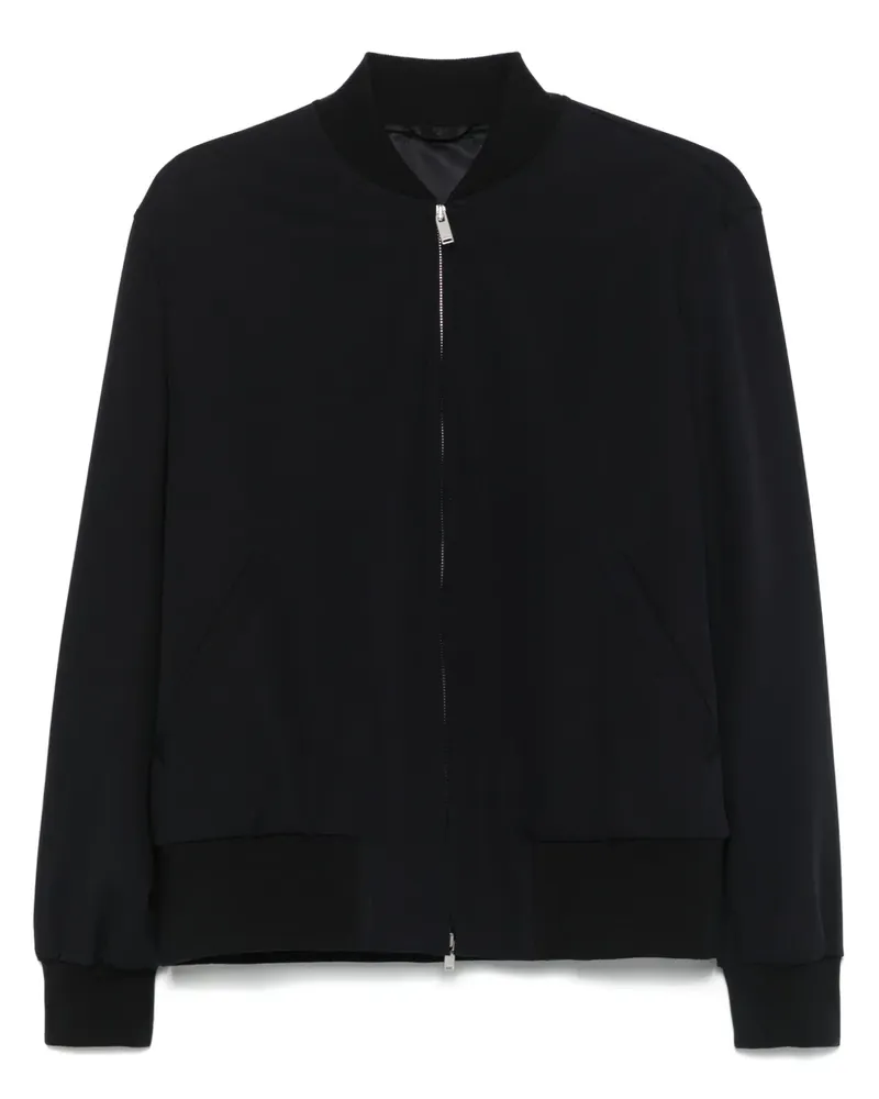LARDINI Bomberjacke aus Wolle - Blau Blau