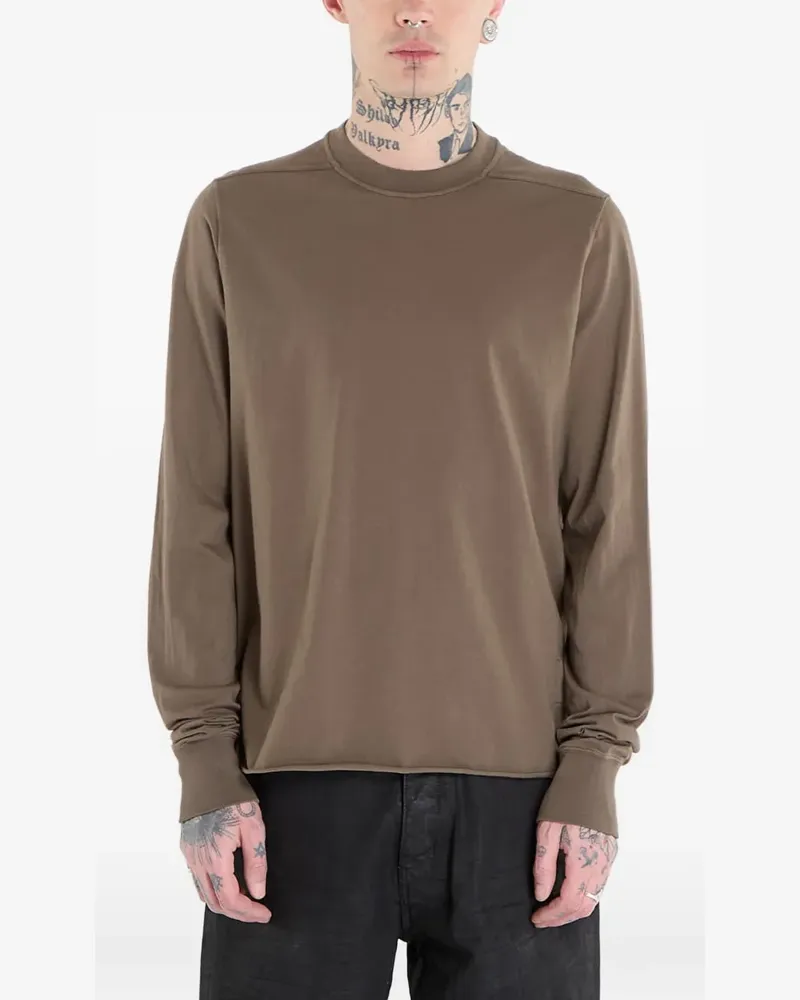 DRKSHDW by Rick Owens long-sleeved crew-neck T-shirt - Braun Braun