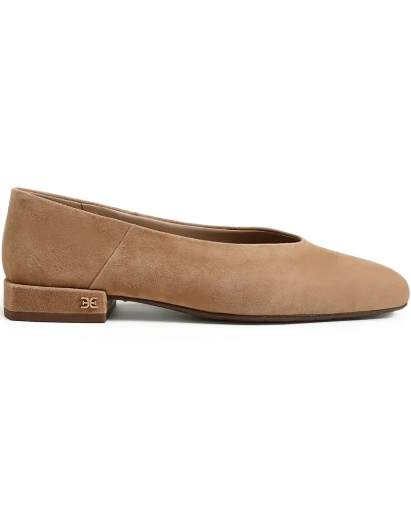 Sam Edelman Kasey Ballerinas mit eckiger Kappe - Braun Braun