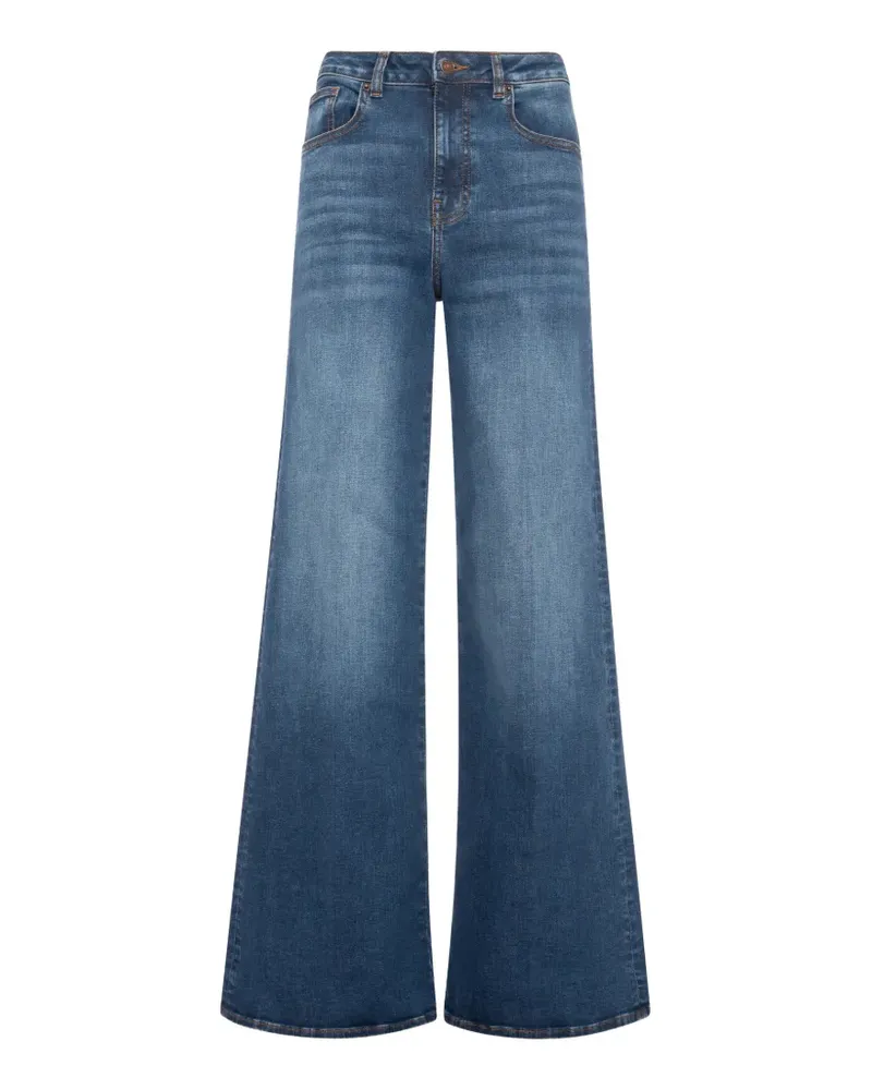 Fracomina Ausgestellte Jeans - Blau Blau
