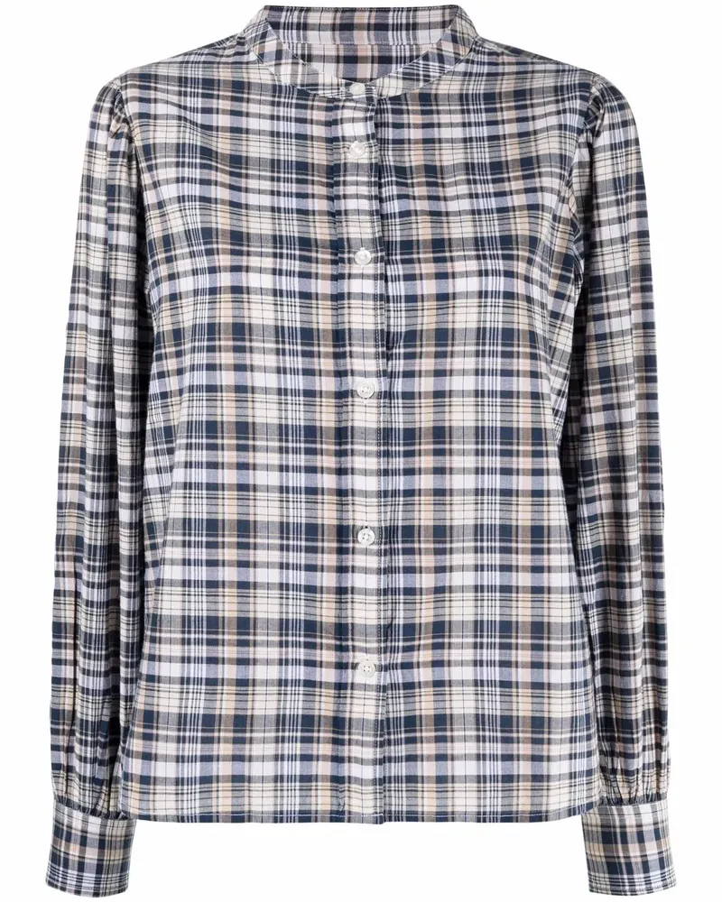 Woolrich Kariertes Hemd - Blau Blau