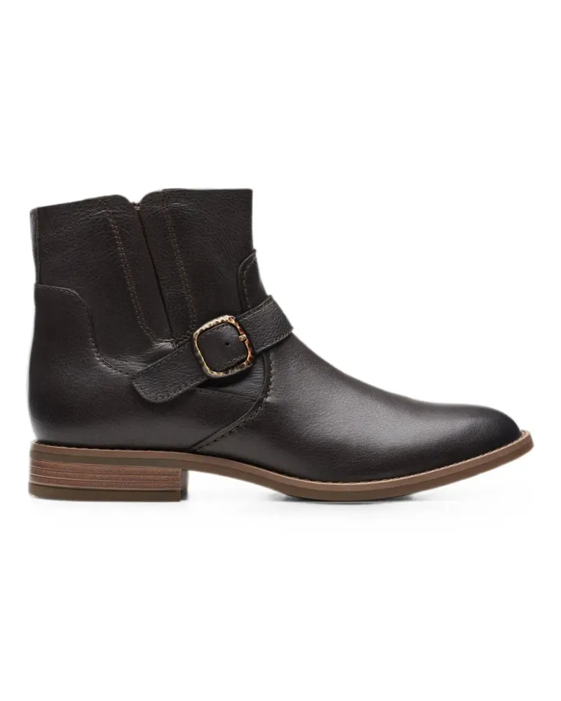 Clarks Camzin Loop Stiefel mit Schnalle - Braun Braun