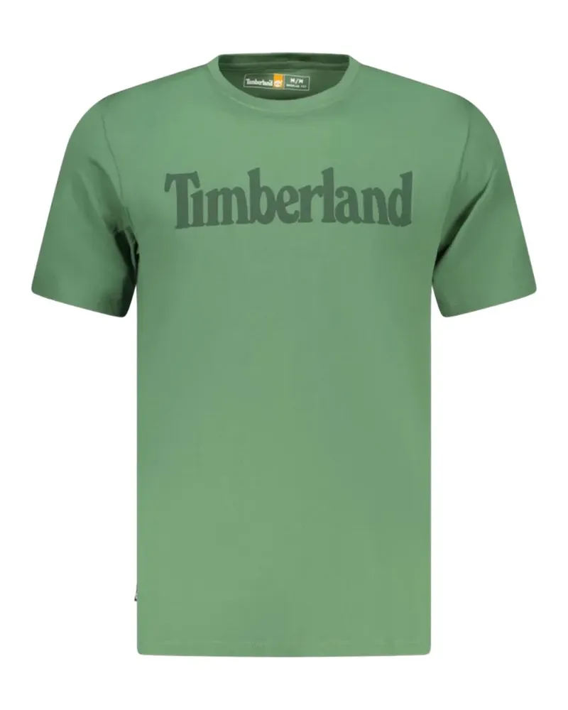 Timberland T-Shirt mit Logo-Print - Grün Grün