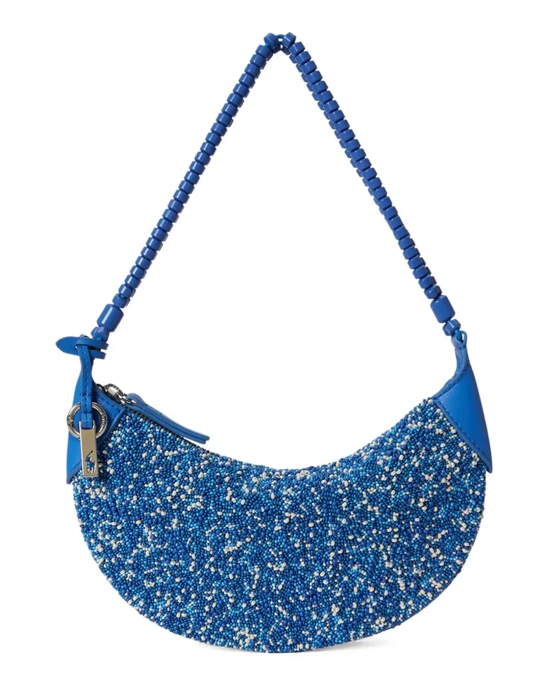 Ralph Lauren Polo ID Schultertasche - Blau Blau