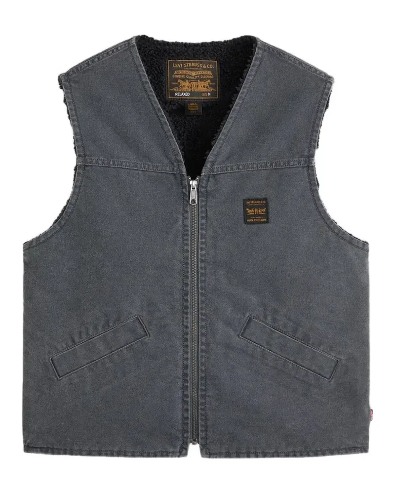 Levi's Saratoga zip-up vest - Grau Grau
