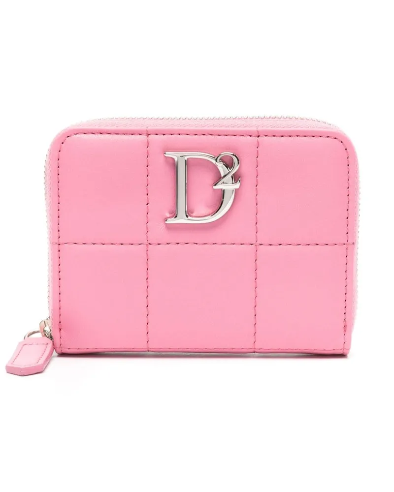 Dsquared2 Gestepptes Portemonnaie - Rosa Rosa