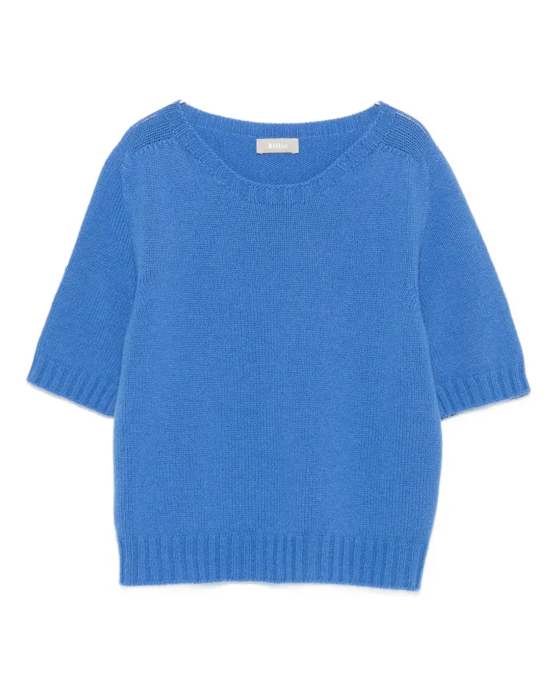 KILTIE Verbier short-sleeve sweater - Blau Blau