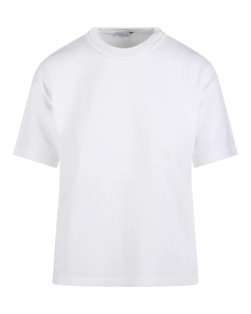 Daniele Fiesoli ribbed crew neck T-shirt - Weiß Weiß