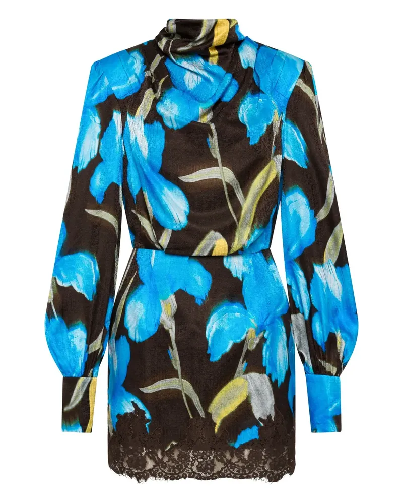 Rebecca Vallance Ingrid Minikleid - Blau Blau