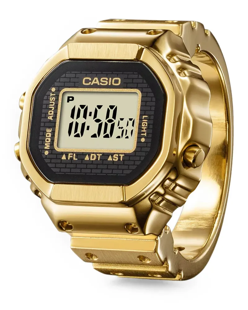 Casio Digital Ring 19mm ring watch - Gold Gold