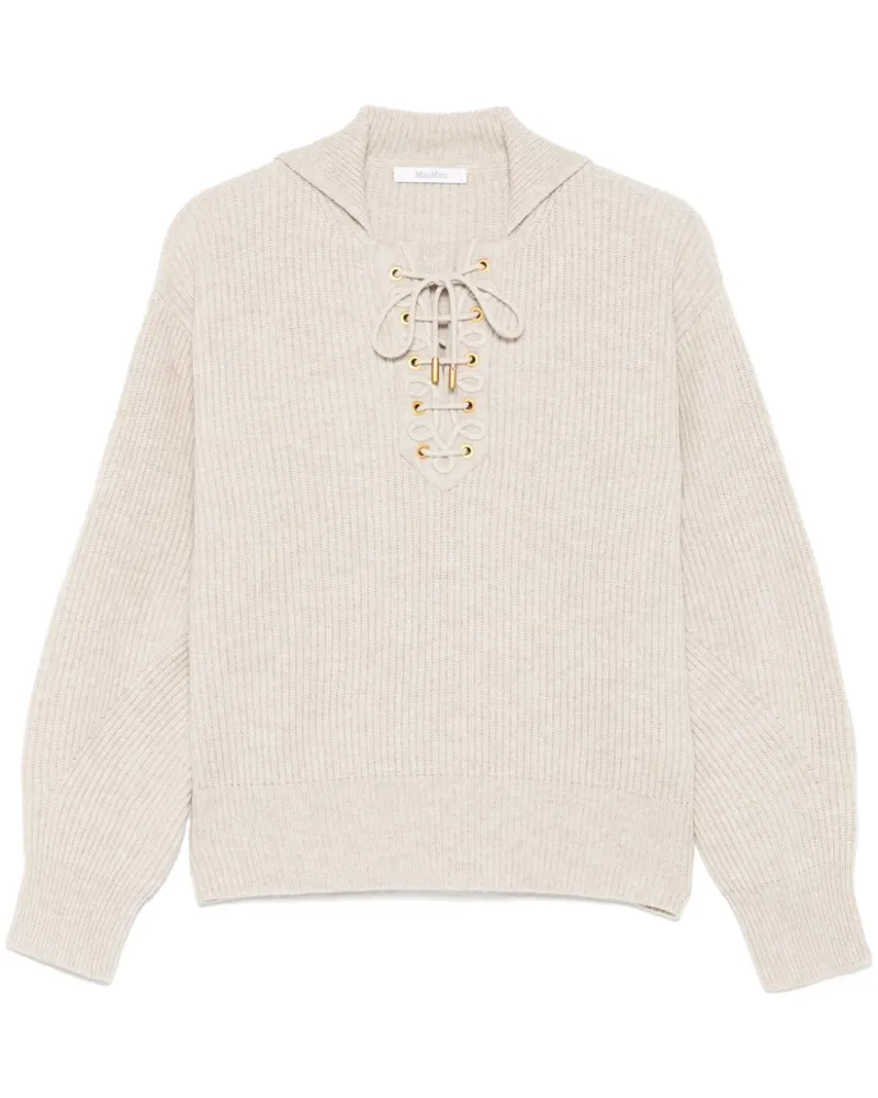 Max Mara Eccelso Pullover - Nude Nude