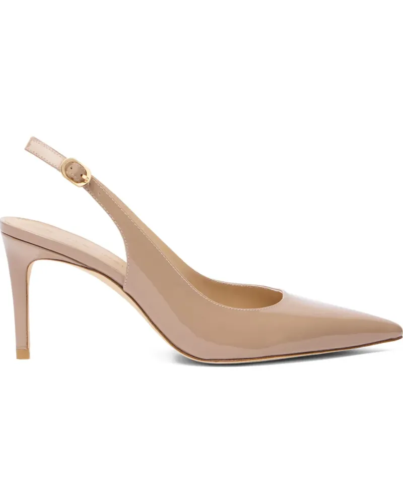Stuart Weitzman Spitze Stuart Power Slingback-Pumps 75mm - Nude Nude