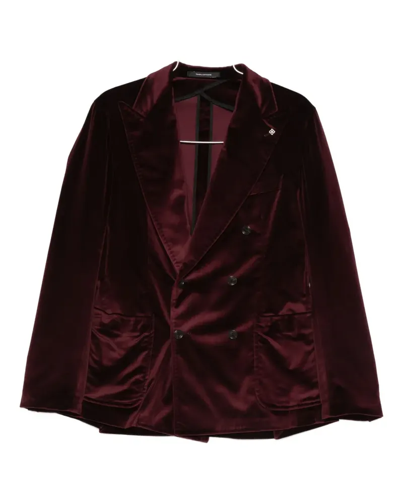 Tagliatore double-breasted blazer - Rot Rot