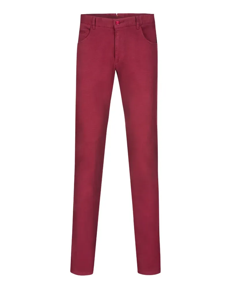 Billionaire Den logo-embroidered trousers - Rot Rot