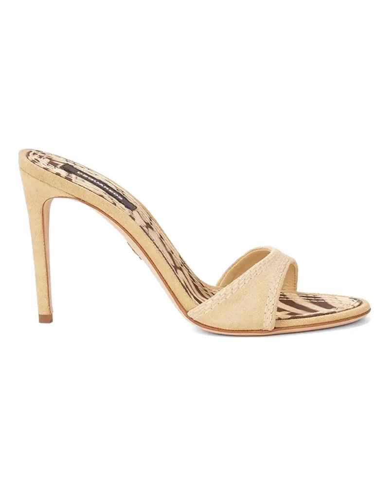 Dsquared2 Flache Schuhe mit Flechtdetail - Nude Nude