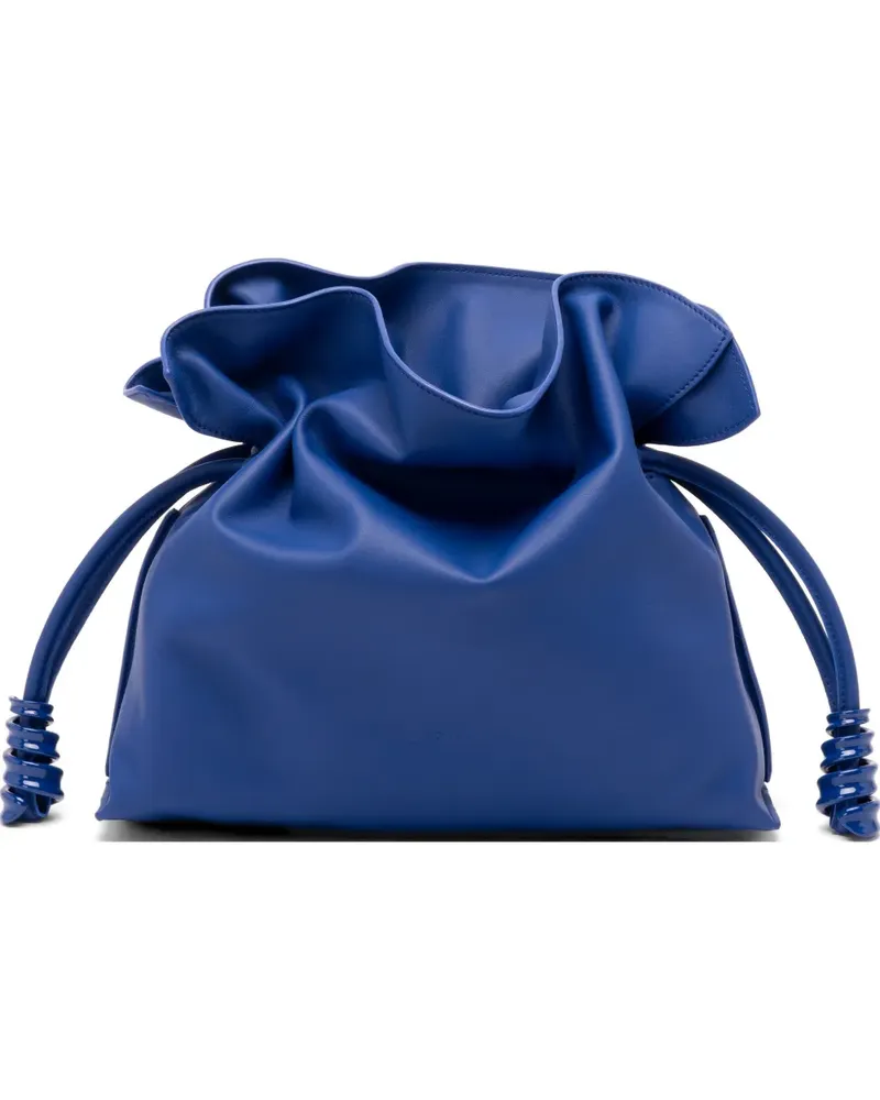 Loewe medium Flamenco leather cross body bag - Blau Blau