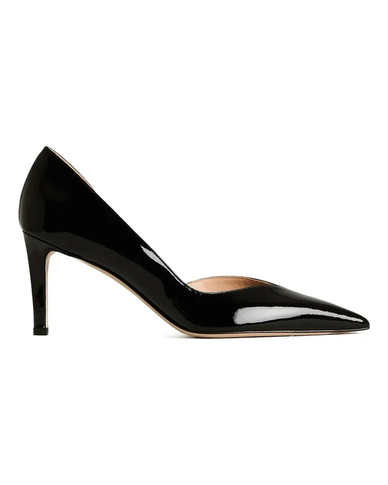 Kiton Pumps aus Lackleder - Schwarz Schwarz