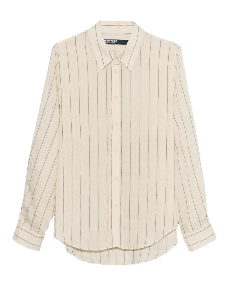 BIMBA Y LOLA Vanilla Hemd mit geradem Schnitt - Nude Nude