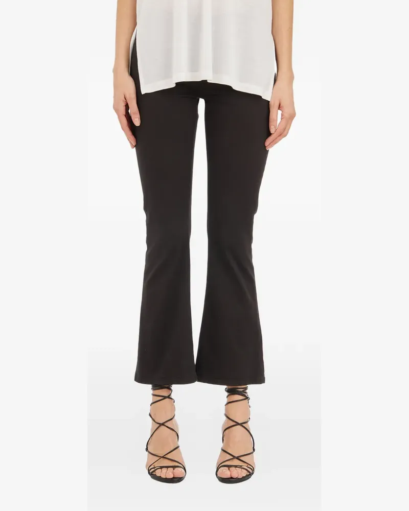 Dondup Mandy flared trousers - Schwarz Schwarz