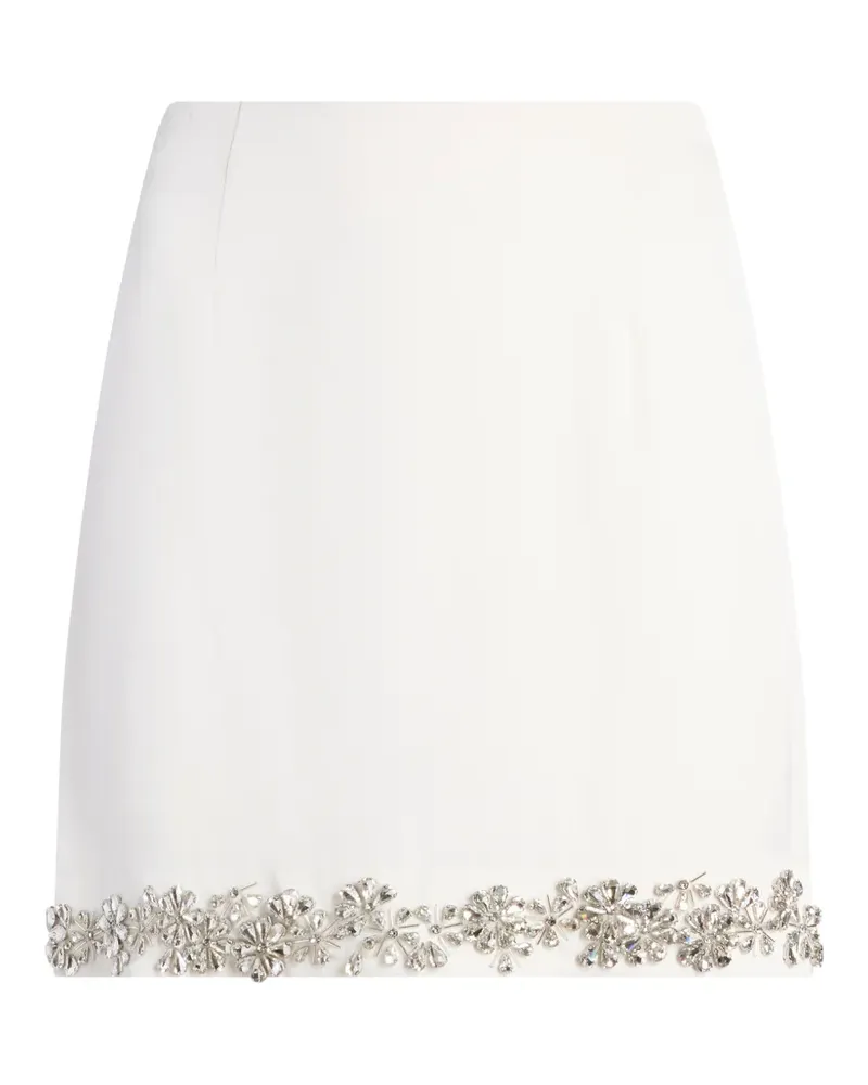 Cinq à Sept tumbling flowers adona skirt - Weiß Weiß