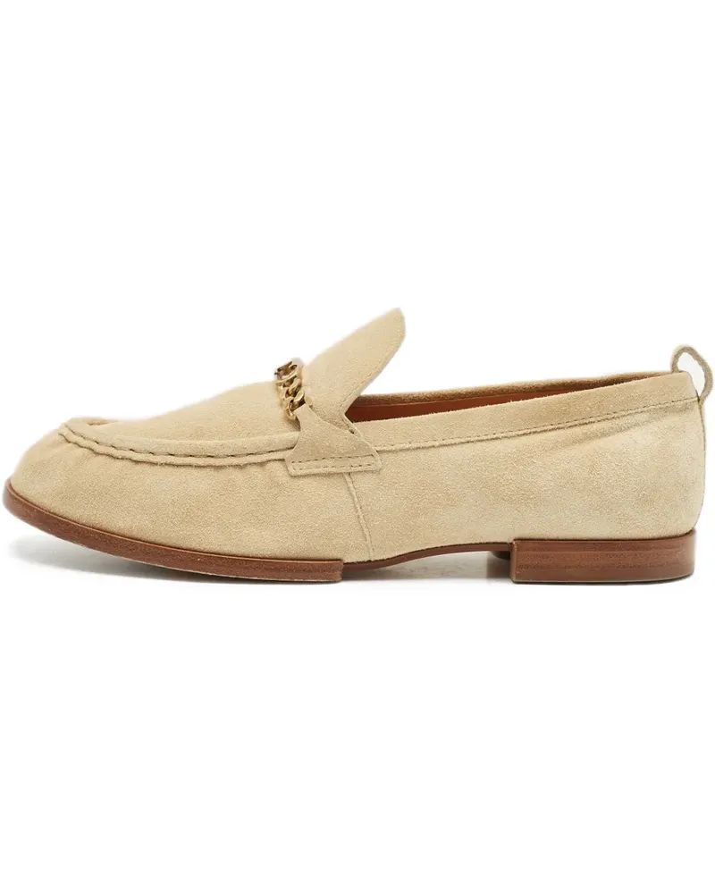 TOD'S Loafer aus Wildleder - Nude Nude