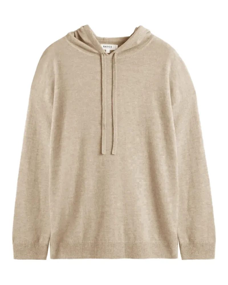 Chinti & Parker wool hoodie - Nude Nude