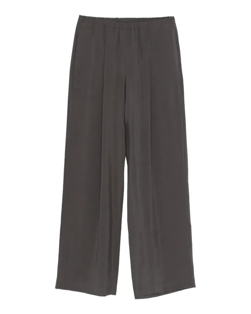 ALYSI Palazzohose mit elastischem Bund - Grau Grau