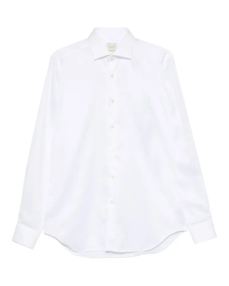 XACUS long-sleeve button-up shirt - Weiß Weiß