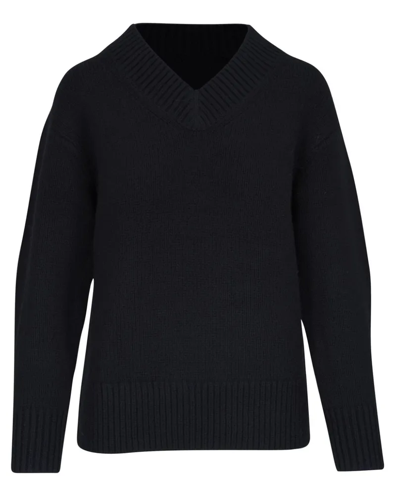 Vince Pullover mit V-Ausschnitt - Schwarz Schwarz