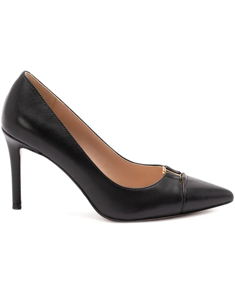 Twin-Set detail pointed pumps - Schwarz Schwarz